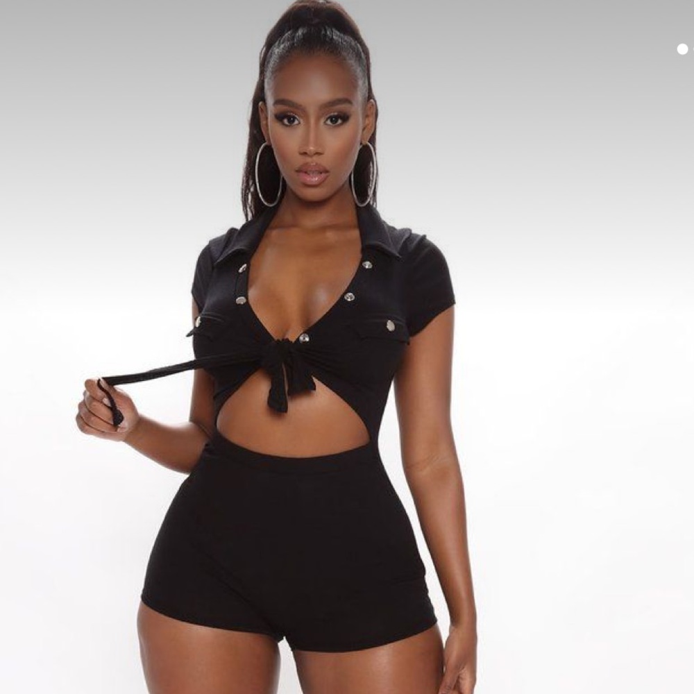 Cut Out Romper